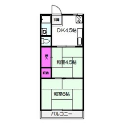 鈴木マンションの物件間取画像